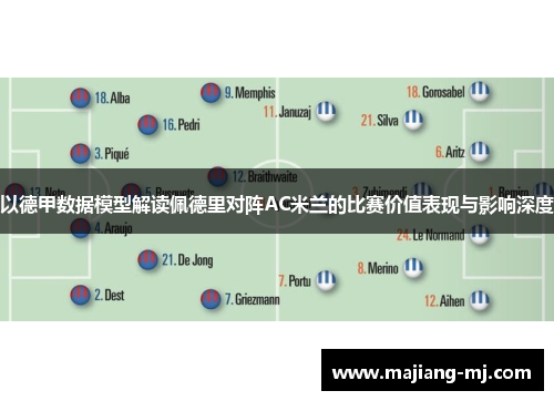 以德甲数据模型解读佩德里对阵AC米兰的比赛价值表现与影响深度